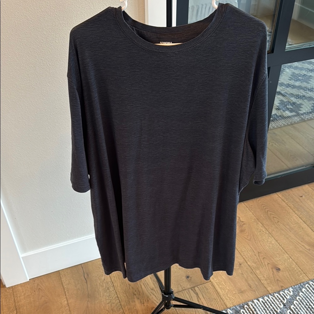 Sonoma Navy Blue Crew Neck T-Shirt
